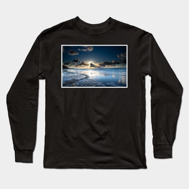 Sheringham Seafront Long Sleeve T-Shirt by Robert john